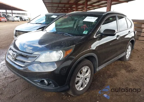 2013 Honda Cr-V Ex-L z USA, uszkodzony, nr VIN 5J6RM4H70DL029257
